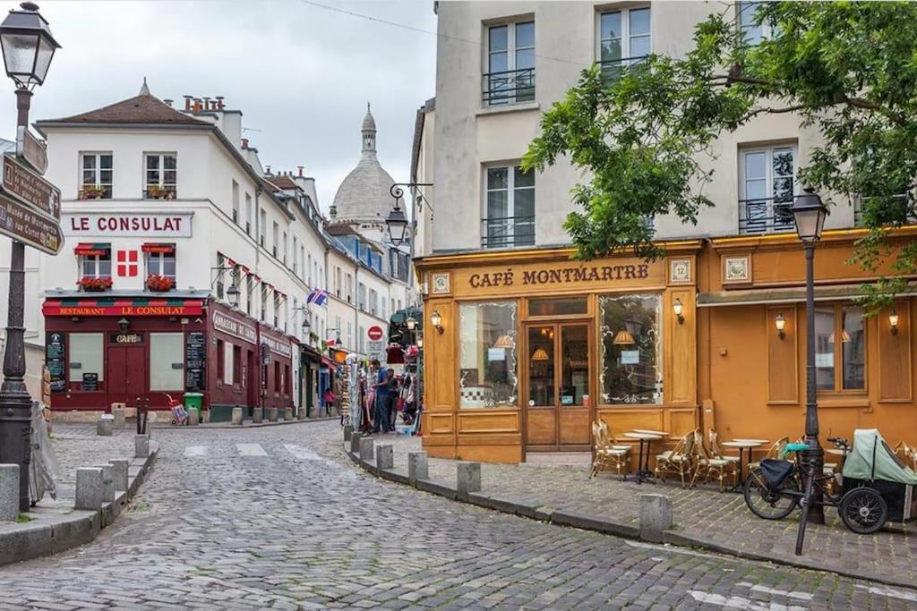 Relax In A Stylish Flat In Montmartre Appartement Parijs Buitenkant foto